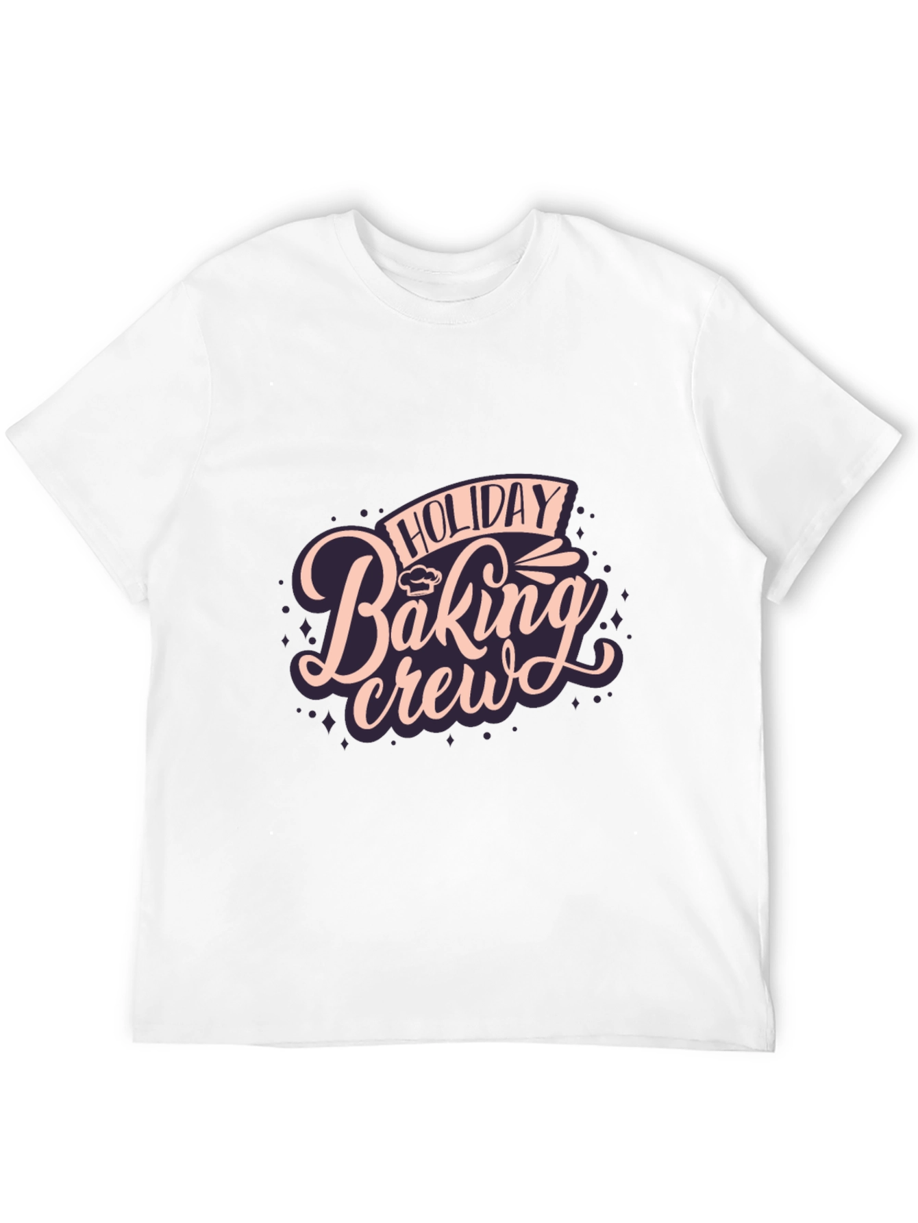 Holiday Baking Crew Black T-Shirt
