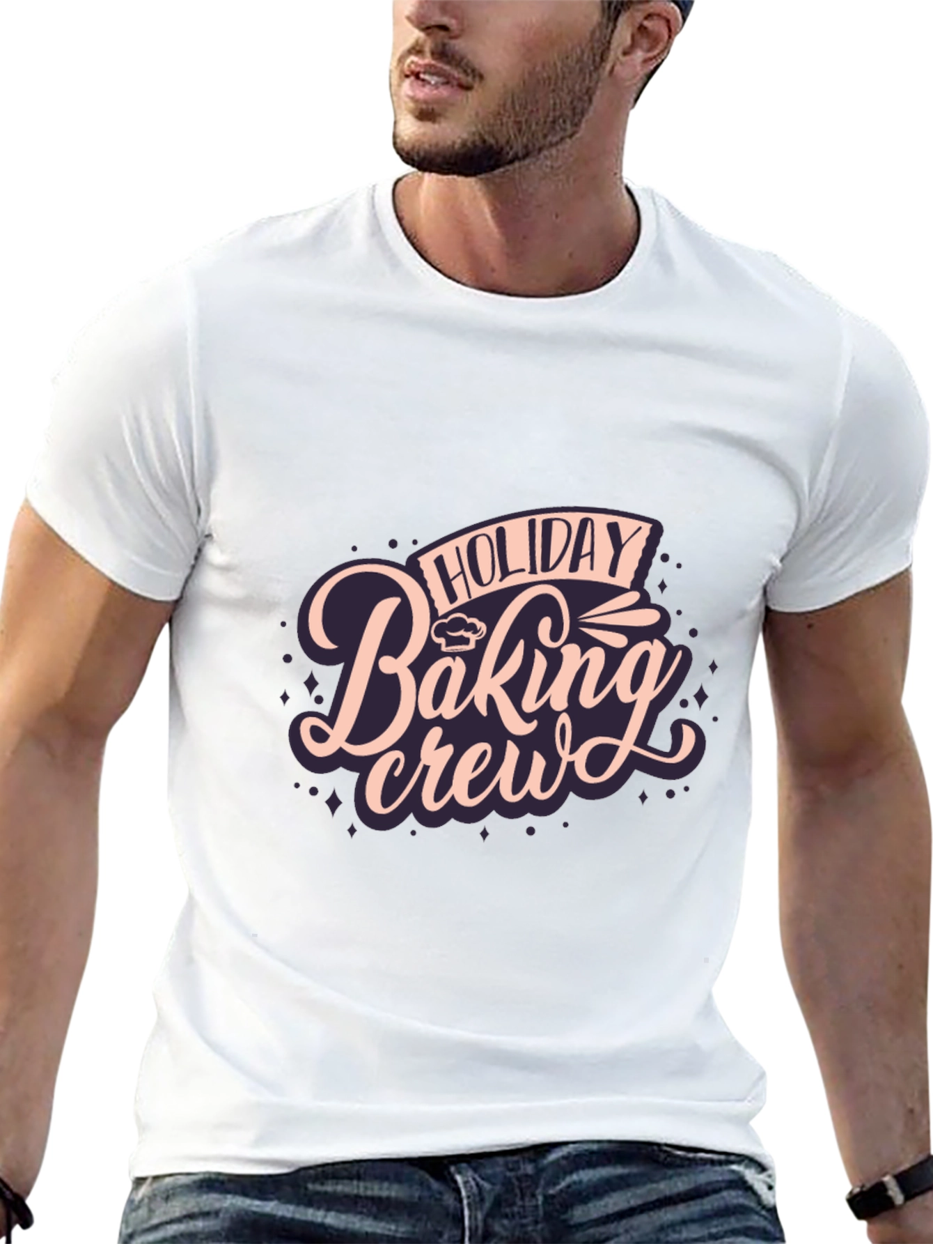 Holiday Baking Crew Black T-Shirt