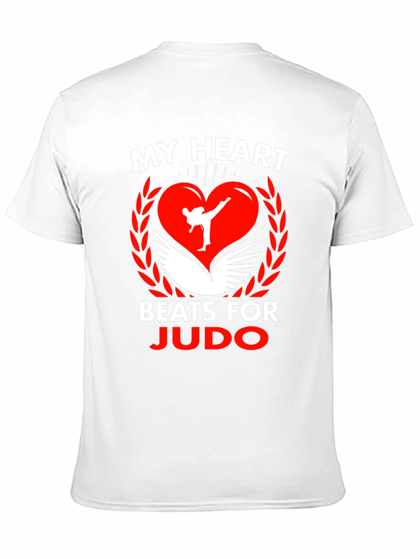 My Heart Beats for Judo Graphic T-Shirt