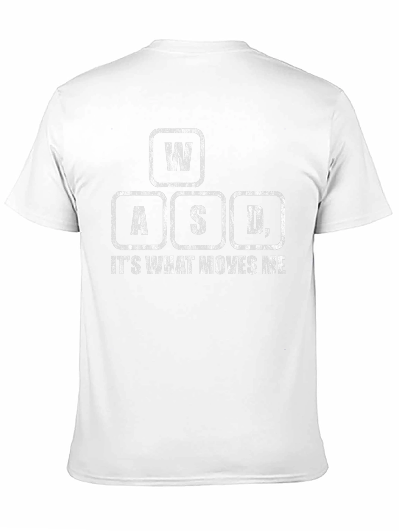Gamer T-Shirt - WASD - Its What Moves Me