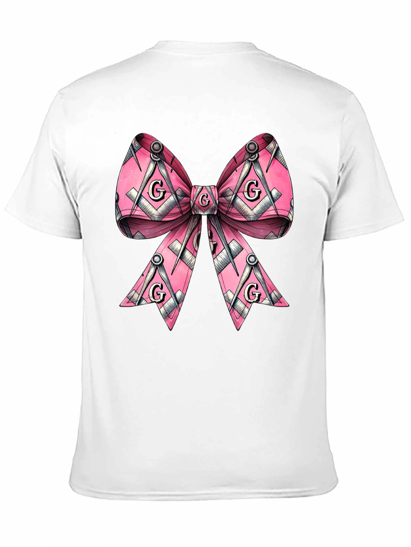 Masonic Bow Tie Graphic T-Shirt - Unique Design