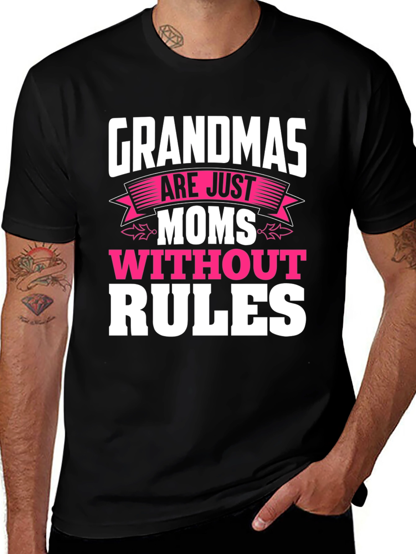 Grandmas Without Rules Graphic Tee