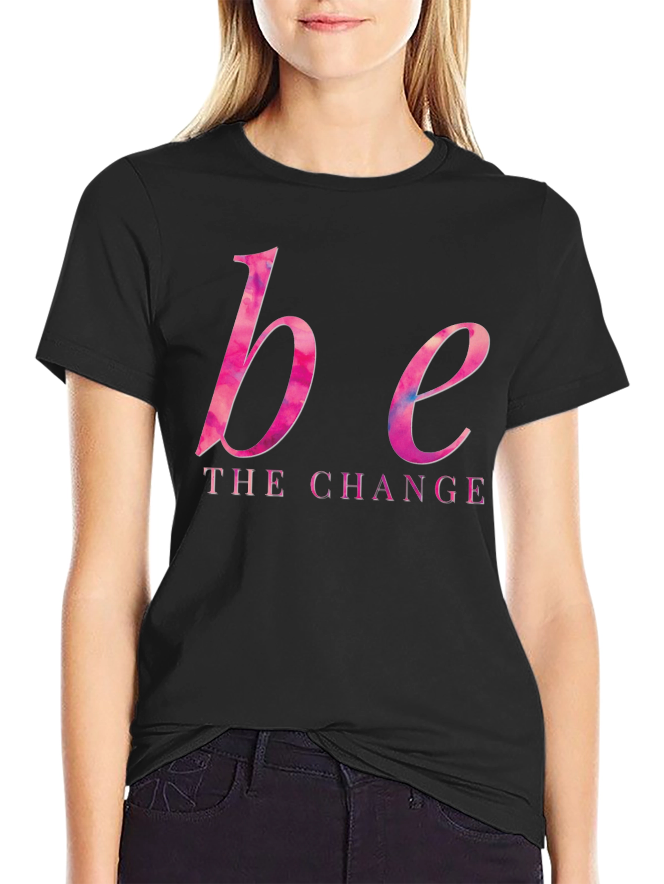 Be the Change Graphic T-Shirt