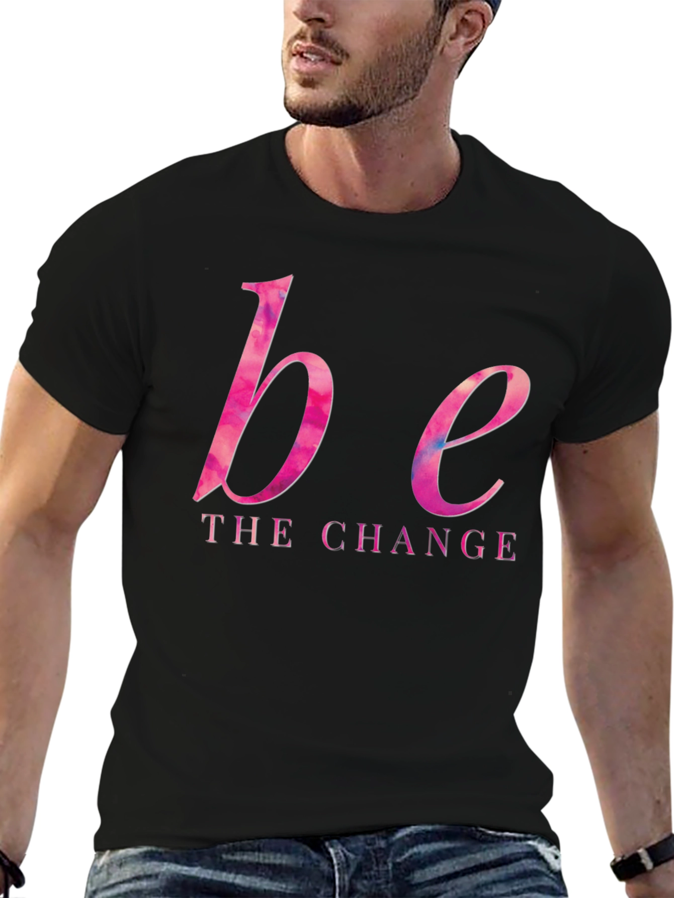 Be the Change Graphic T-Shirt