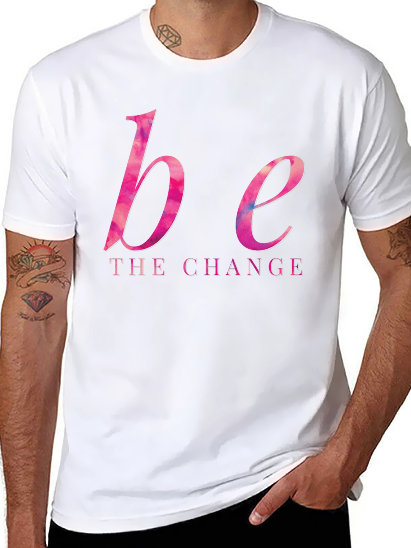 Be the Change Graphic T-Shirt