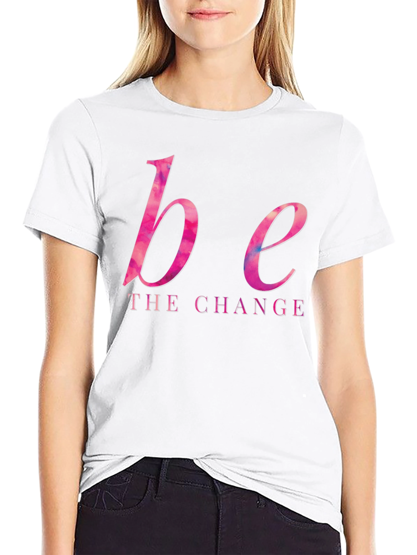 Be the Change Graphic T-Shirt