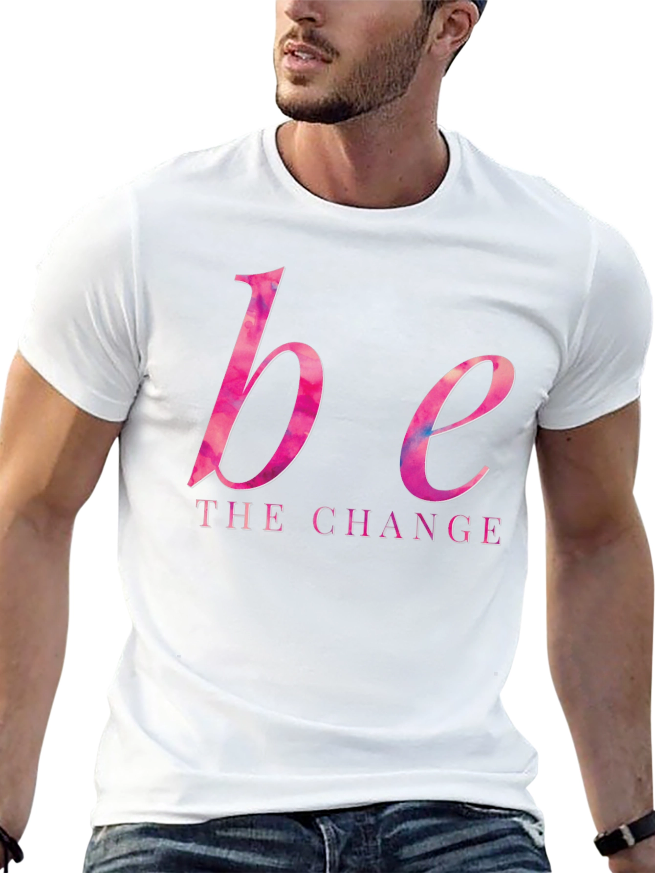 Be the Change Graphic T-Shirt