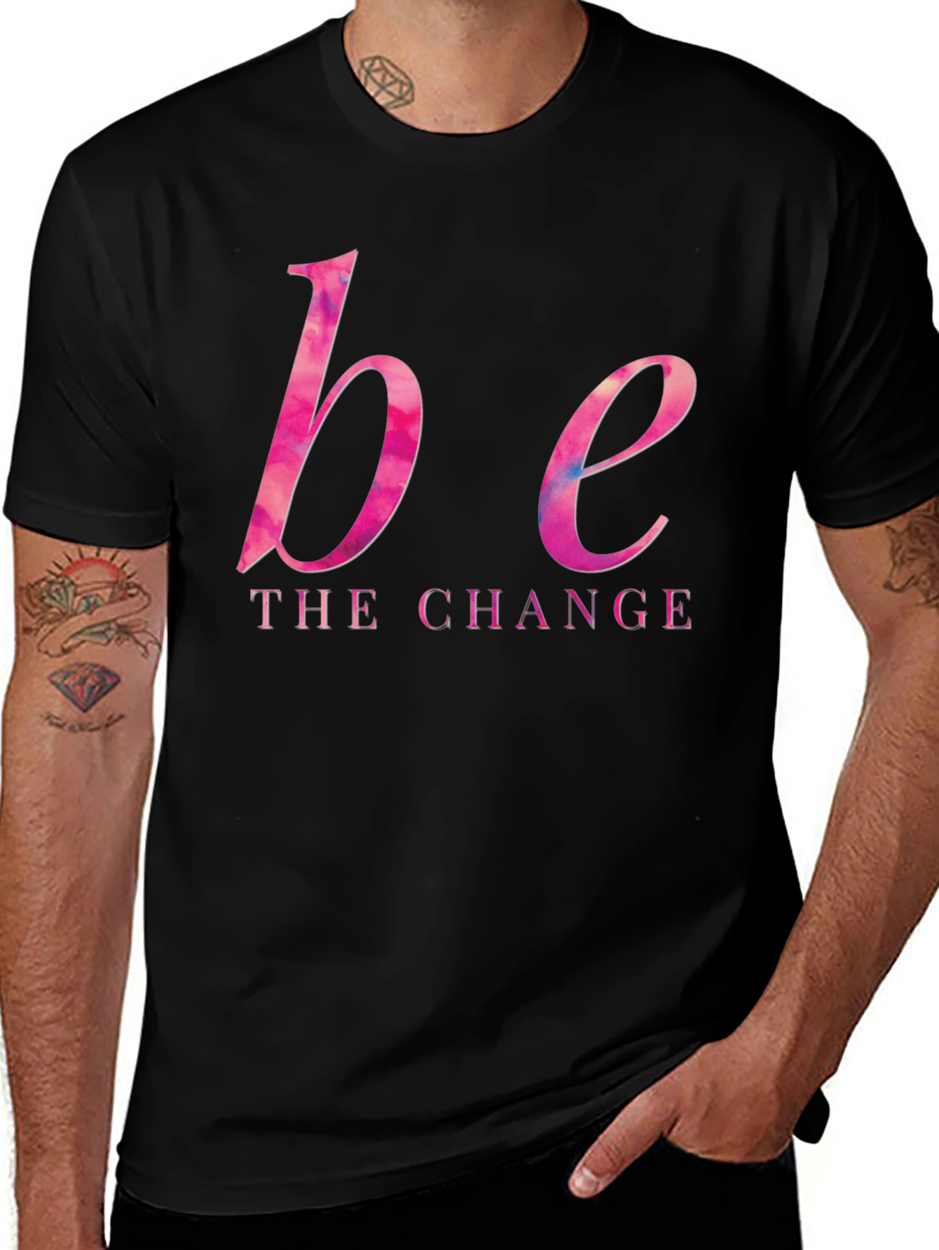 Be the Change Graphic T-Shirt