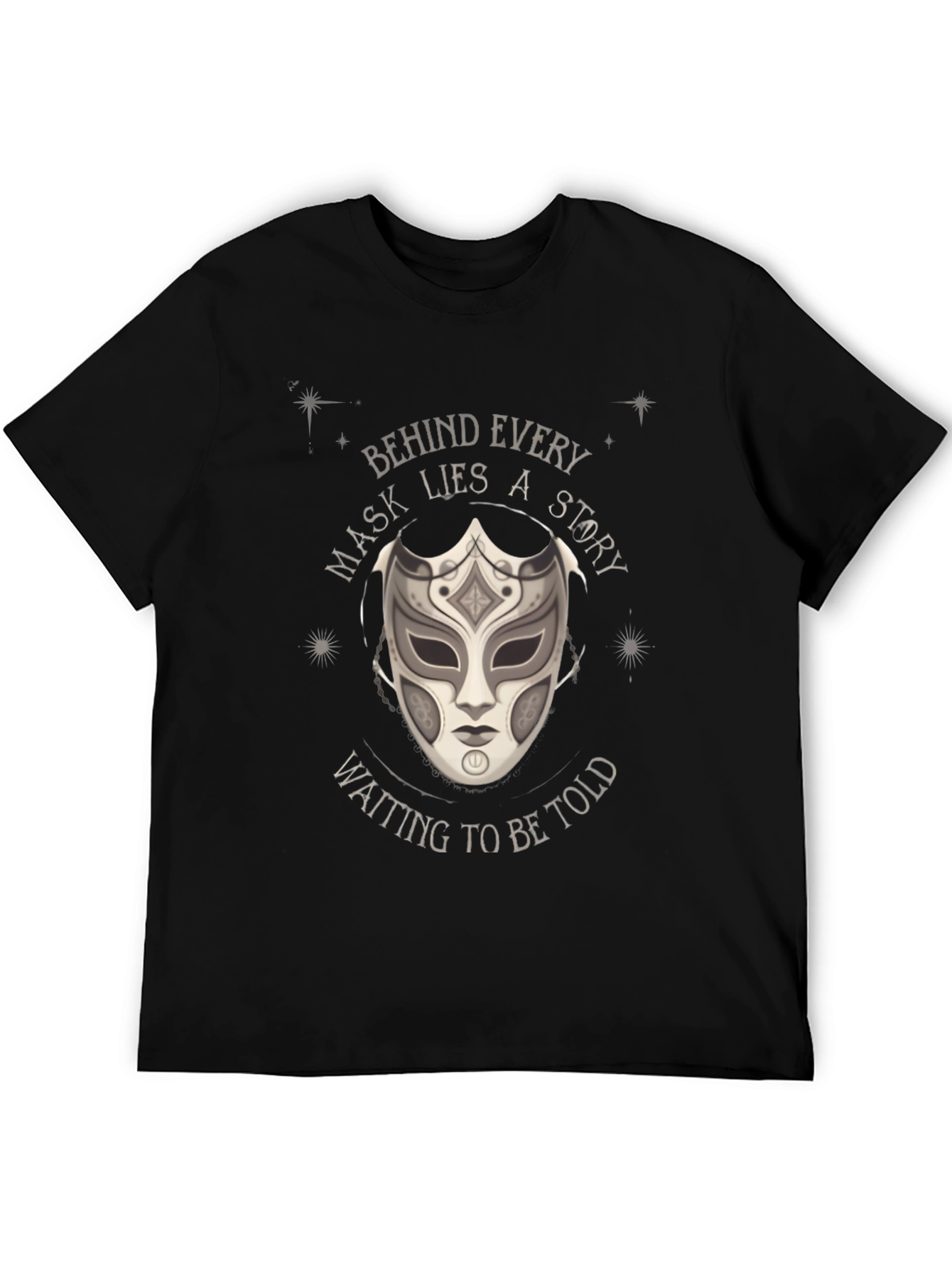 Mask Story Graphic T-Shirt