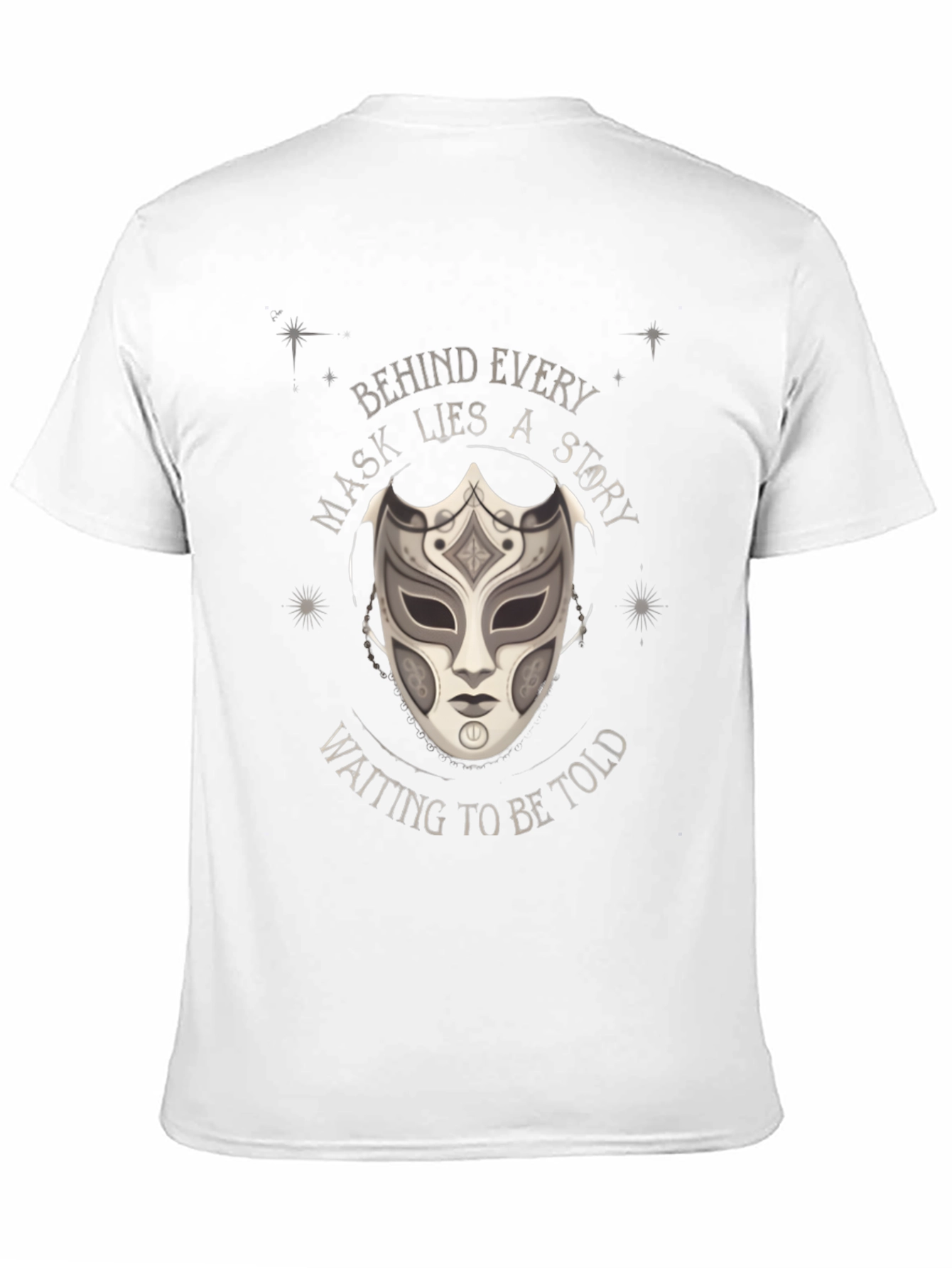Mask Story Graphic T-Shirt