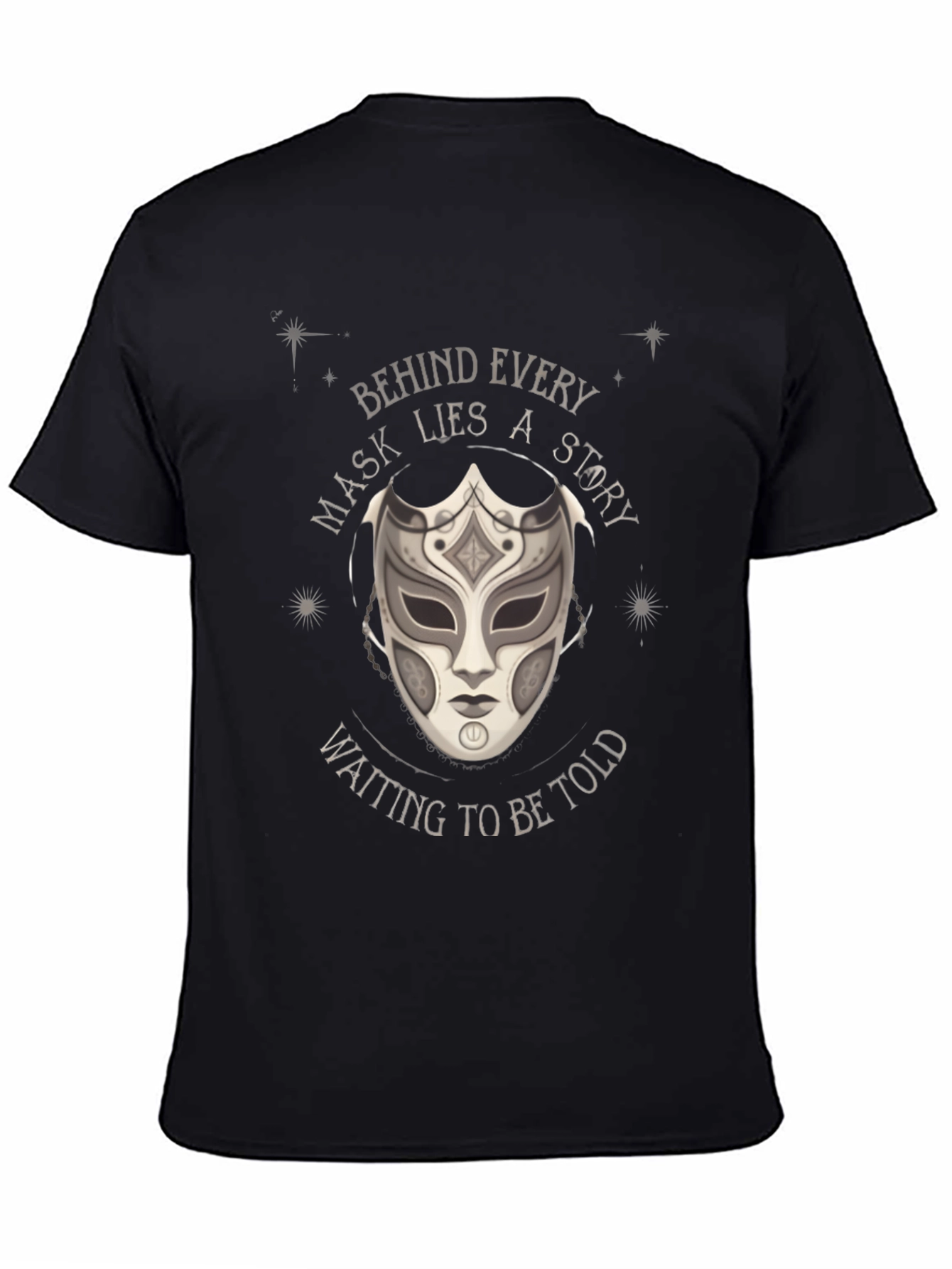 Mask Story Graphic T-Shirt