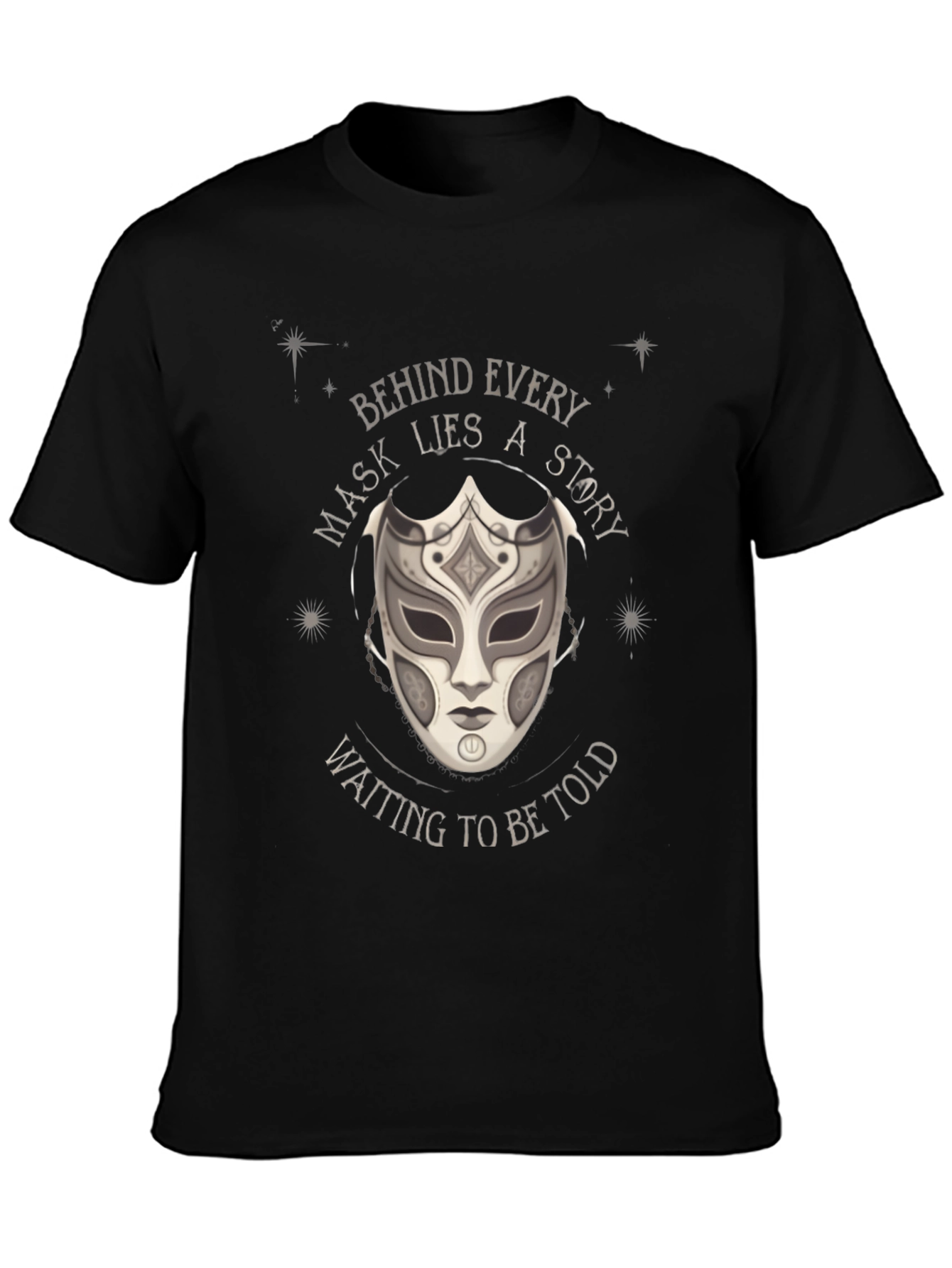Mask Story Graphic T-Shirt
