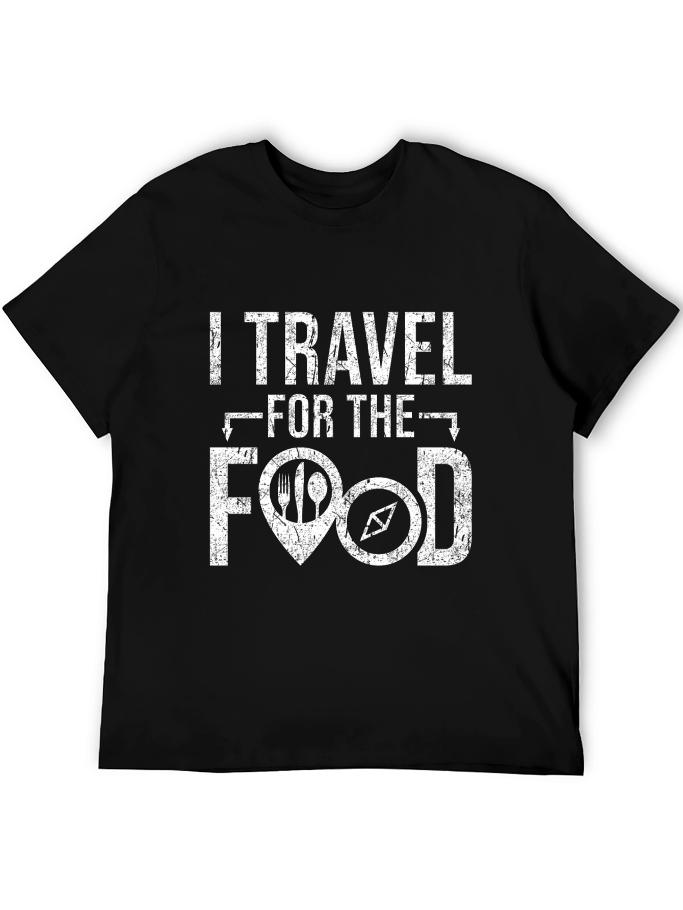I Travel for The Food Graphic Tee