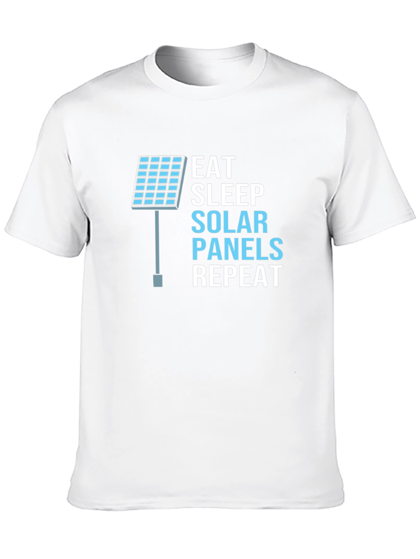 Eat Sleep Solar Panels Repeat T-Shirt
