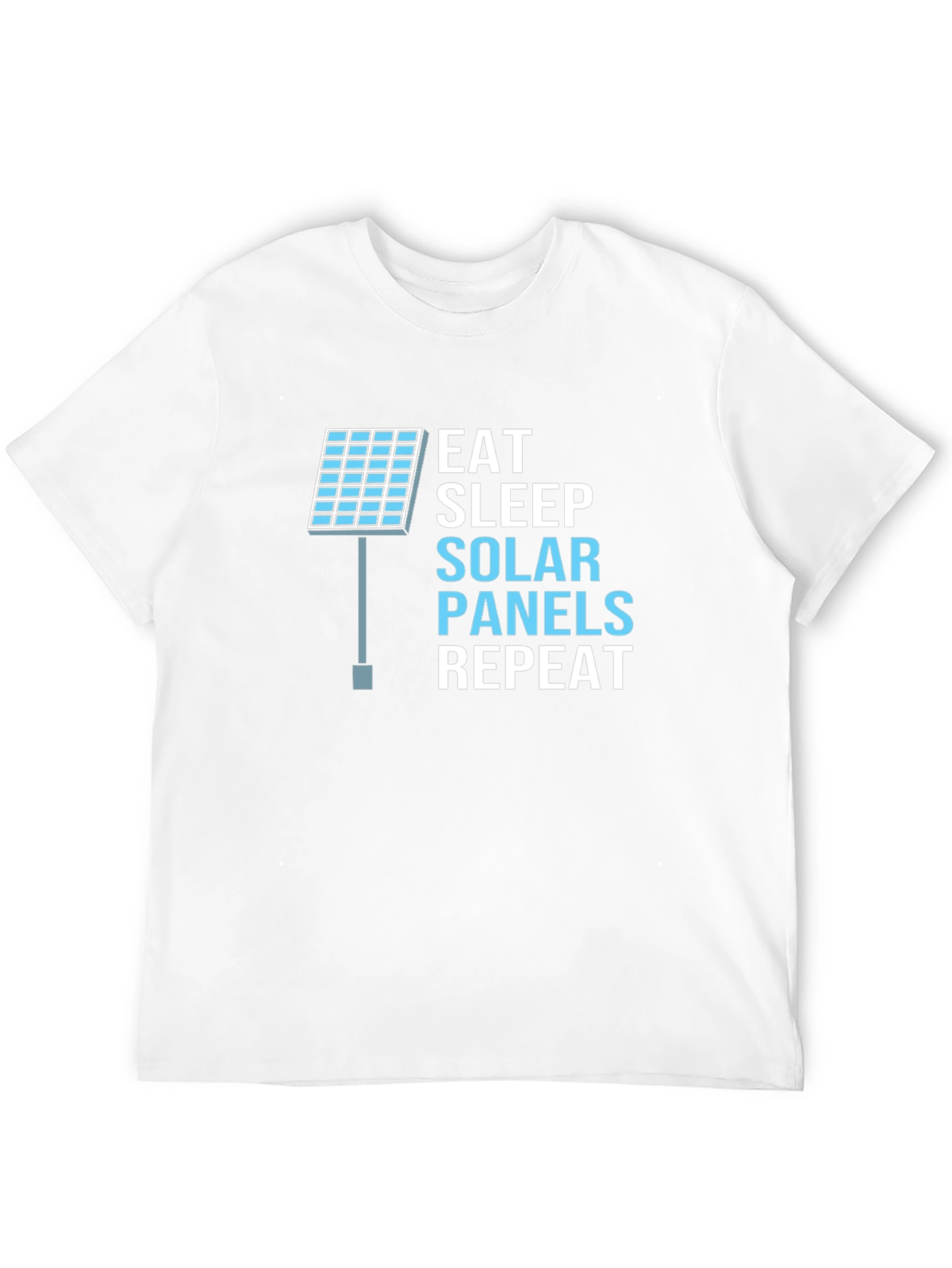 Eat Sleep Solar Panels Repeat T-Shirt