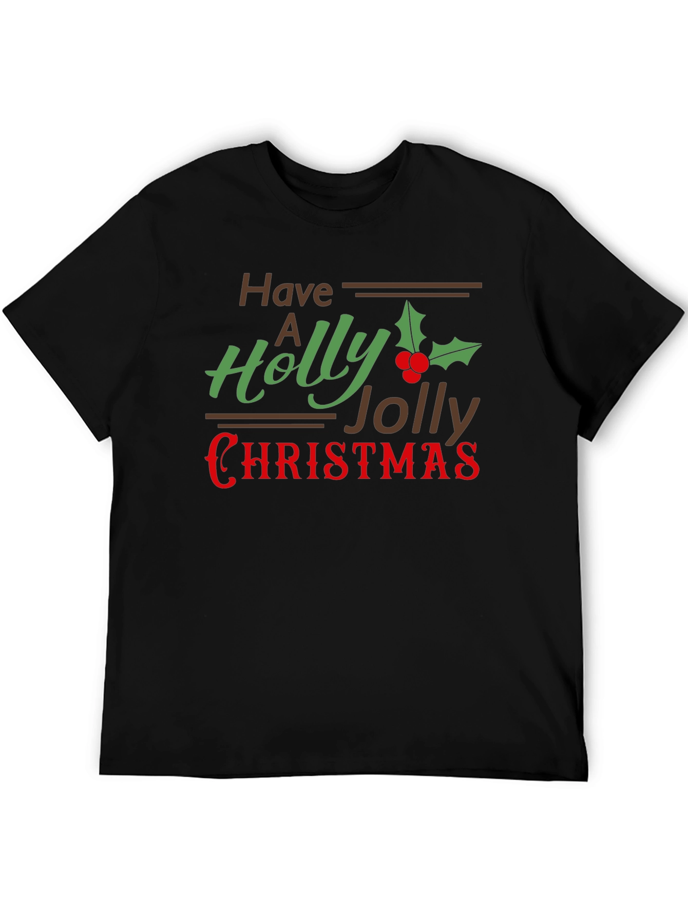 Holly Jolly Christmas Graphic Tee