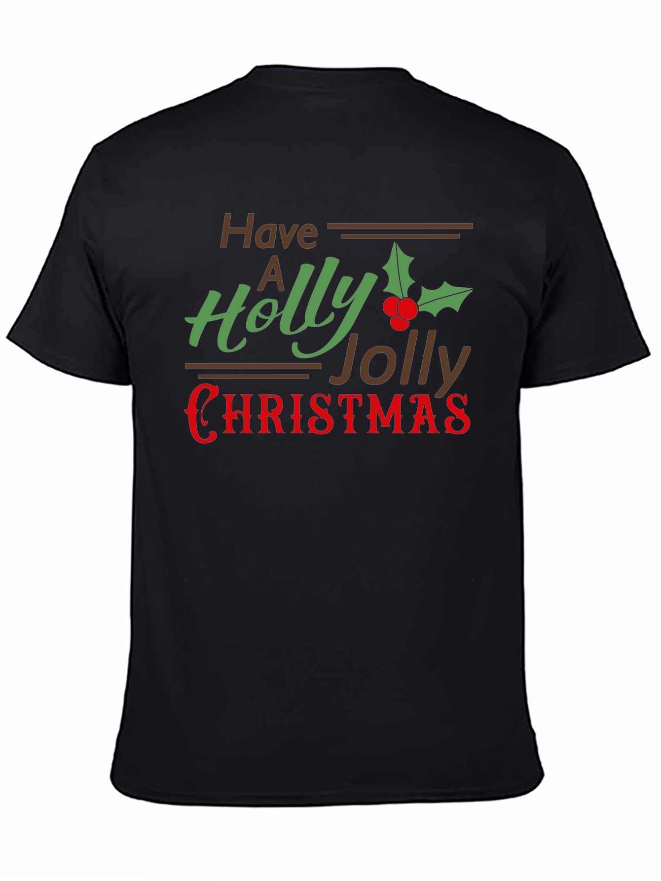 Holly Jolly Christmas Graphic Tee