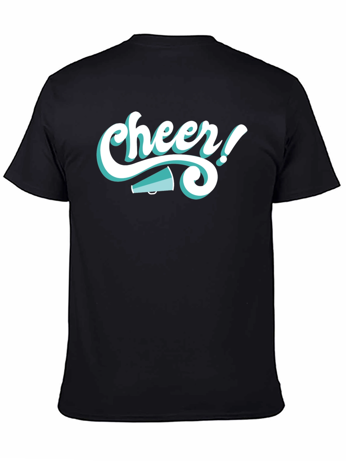 Cheerleader Tee: Cheer! Graphic Print Crew Neck T-Shirt