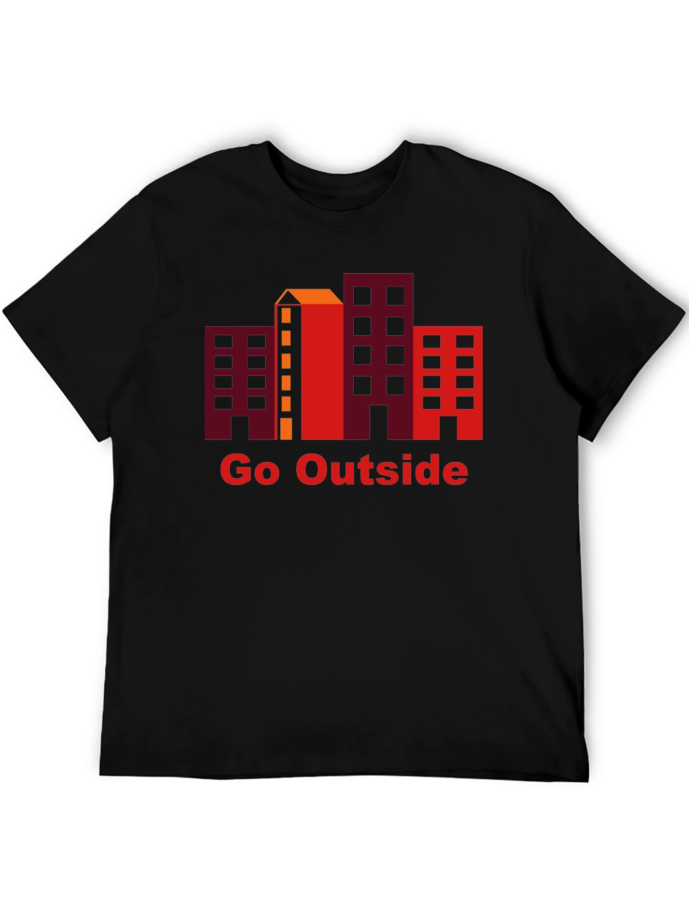 Go Outside Graphic Tee - Urban Adventure Shirt