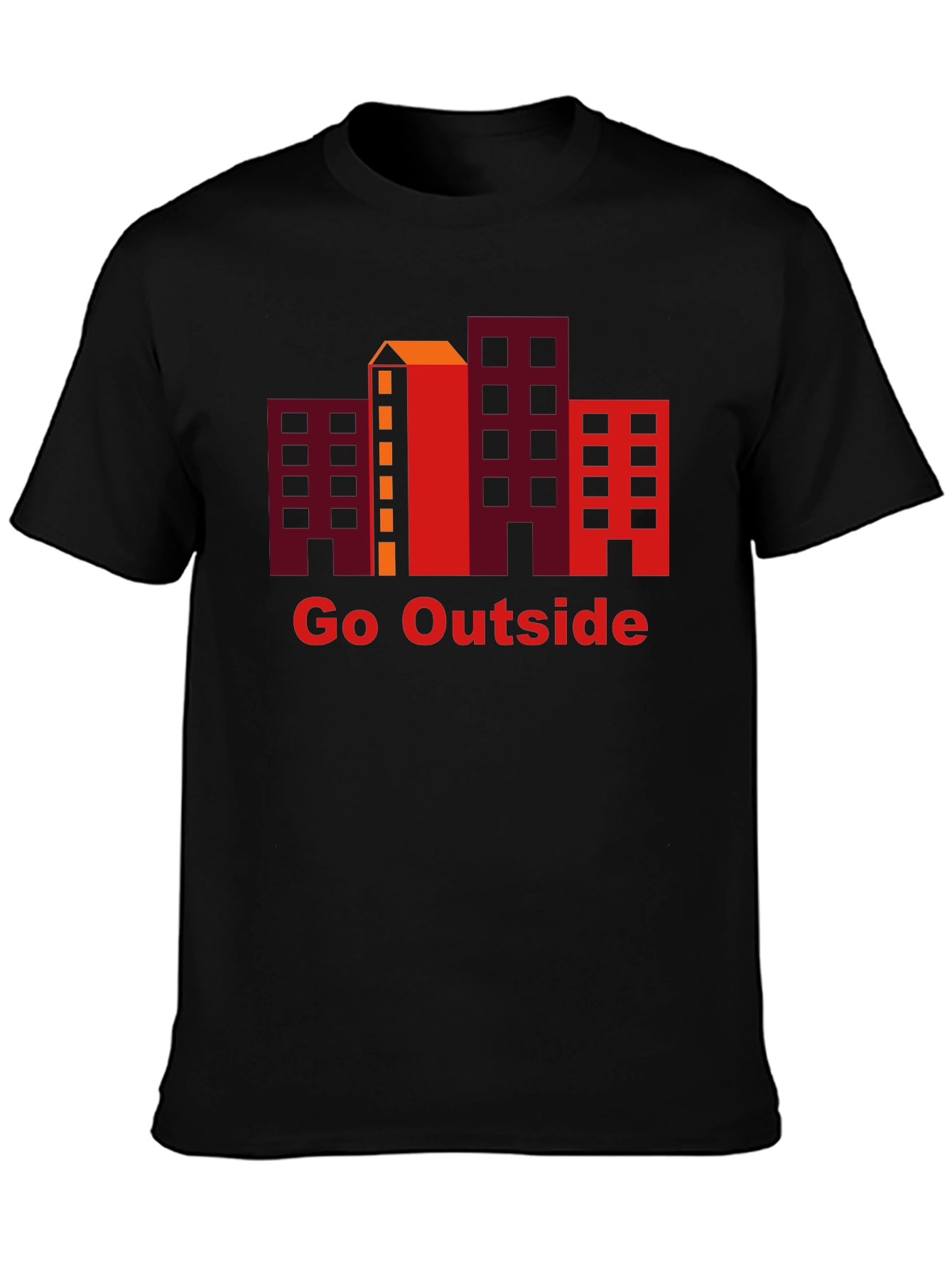 Go Outside Graphic Tee - Urban Adventure Shirt