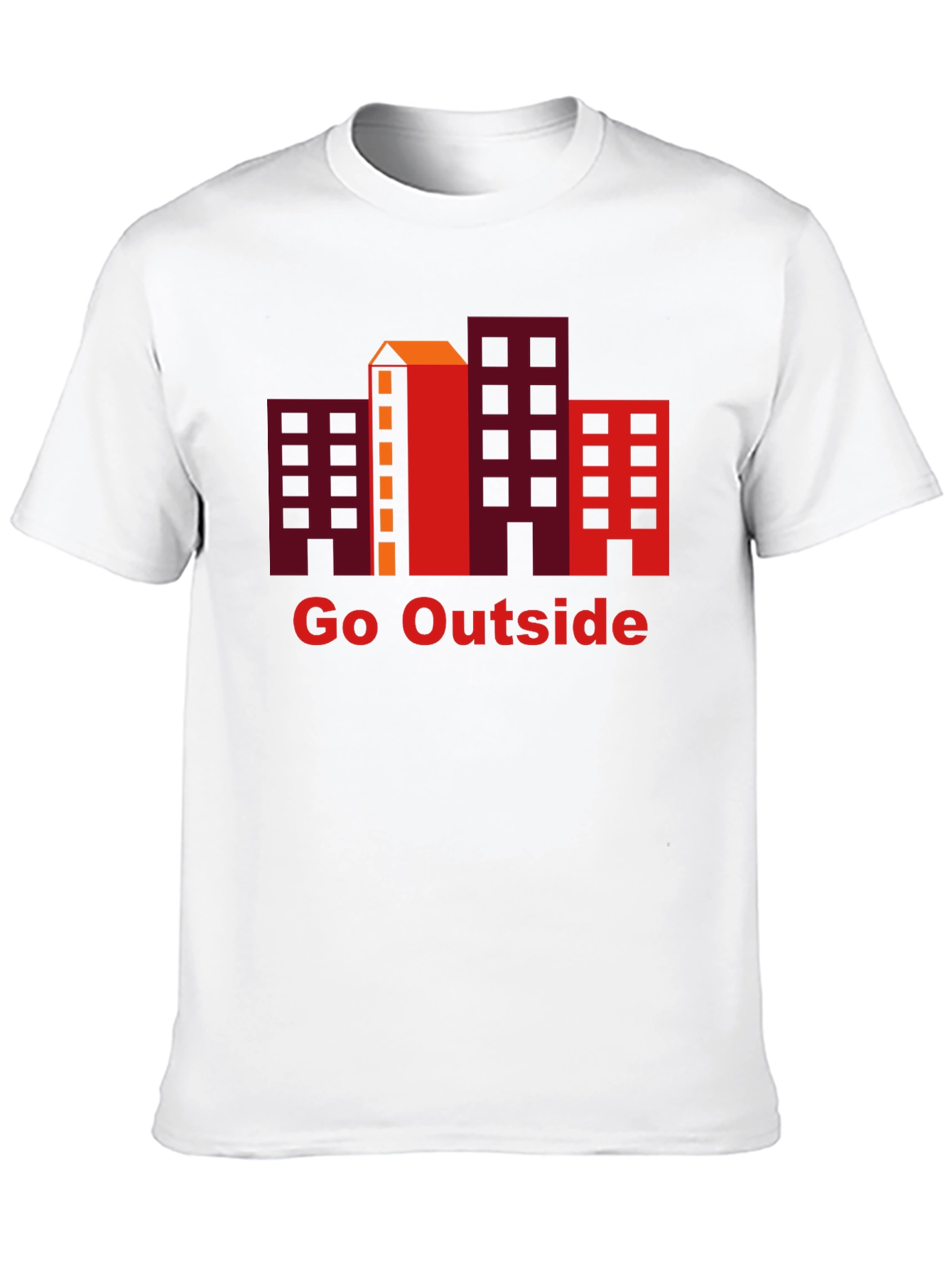 Go Outside Graphic Tee - Urban Adventure Shirt