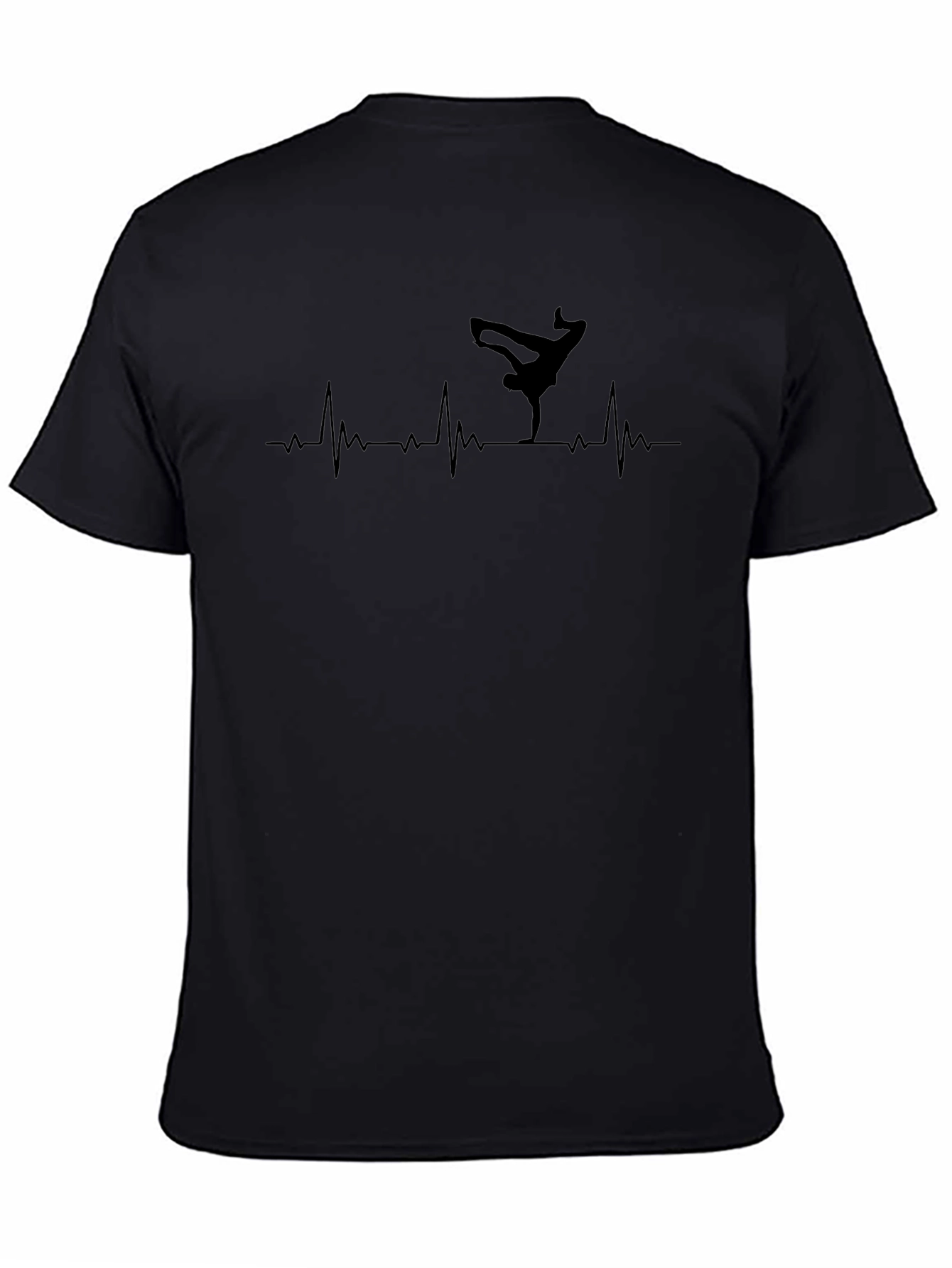 Breakdance Heartbeat T-Shirt - Cool Graphic Tee