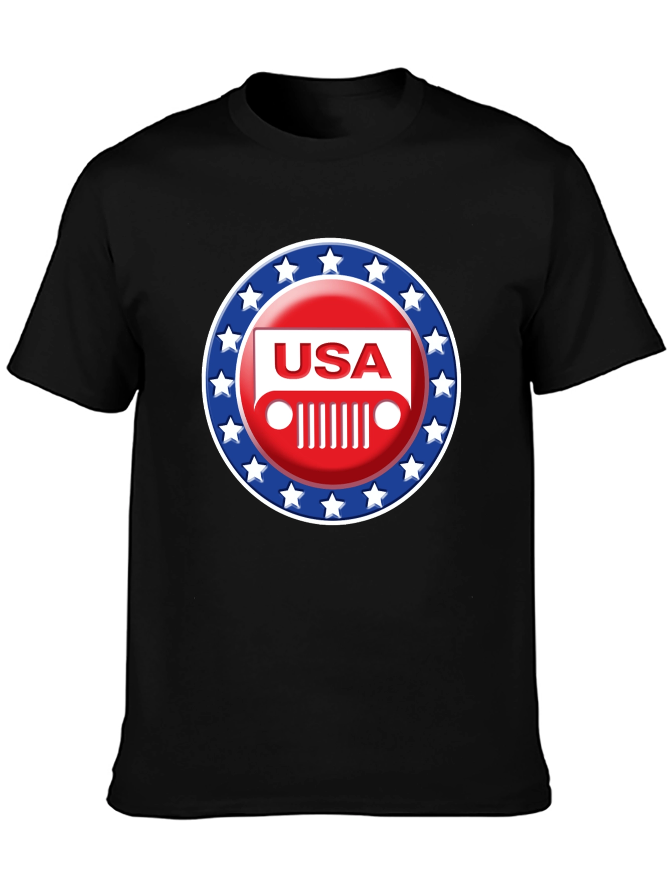 USA Jeep Patriotic T-Shirt