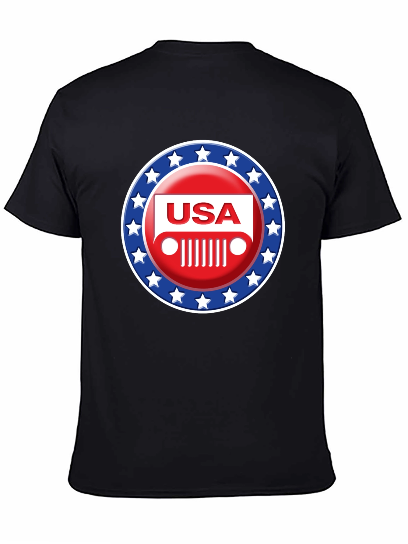 USA Jeep Patriotic T-Shirt