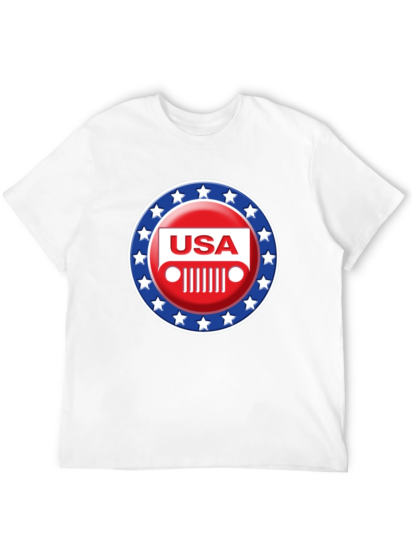 USA Jeep Patriotic T-Shirt