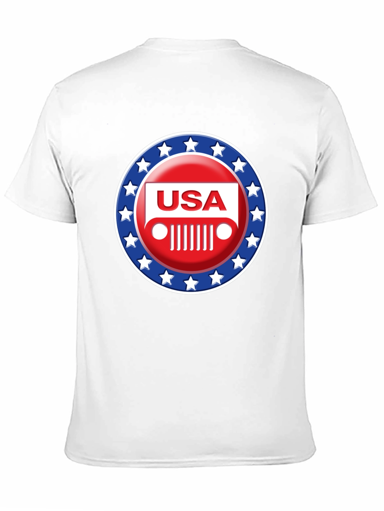 USA Jeep Patriotic T-Shirt