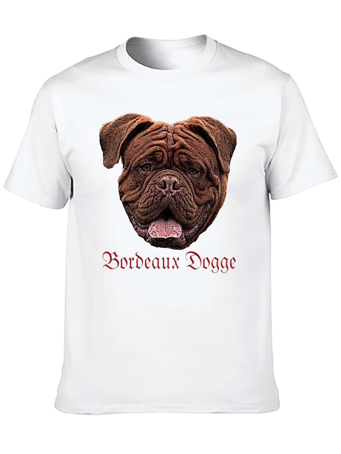 Bordeaux Dogge Graphic T-Shirt Dog Lover Tee