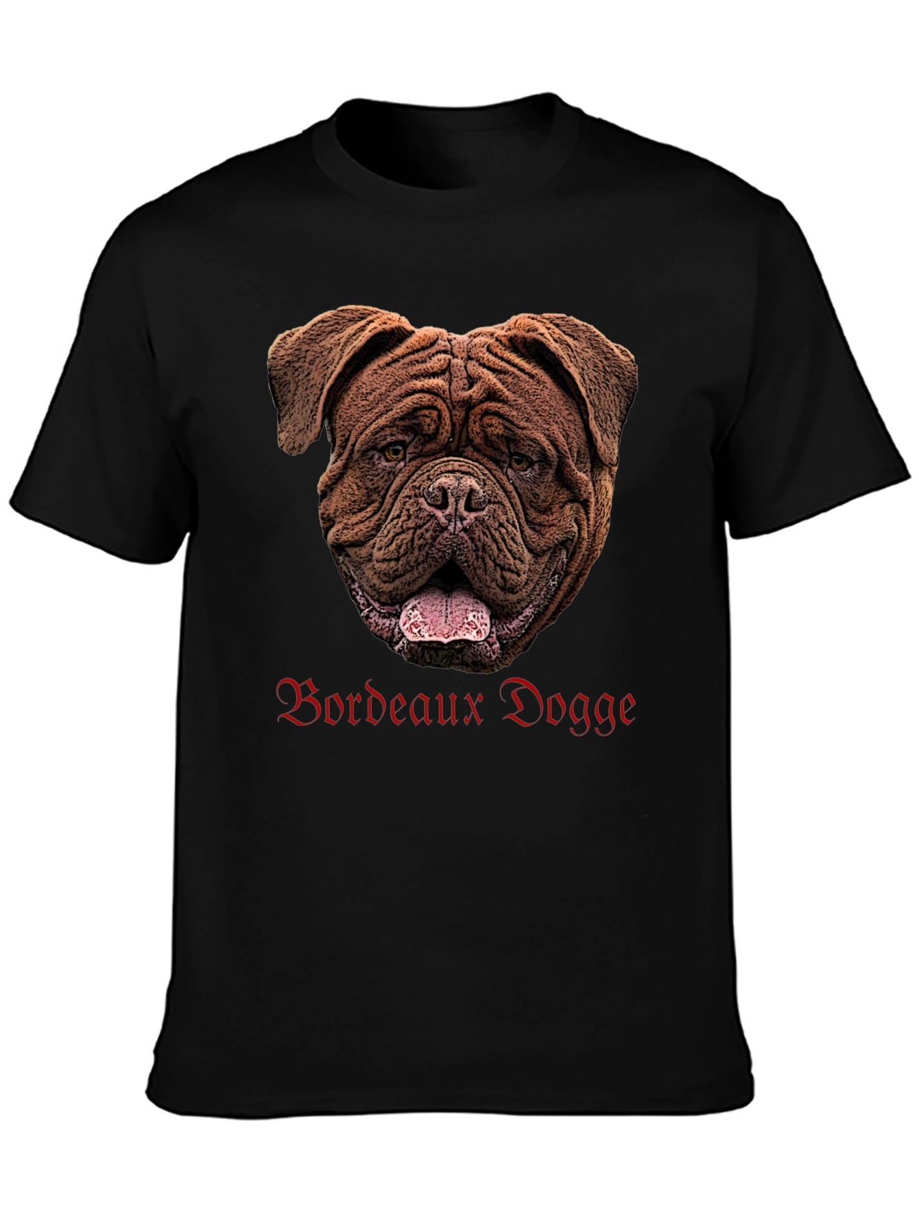 Bordeaux Dogge Graphic T-Shirt Dog Lover Tee