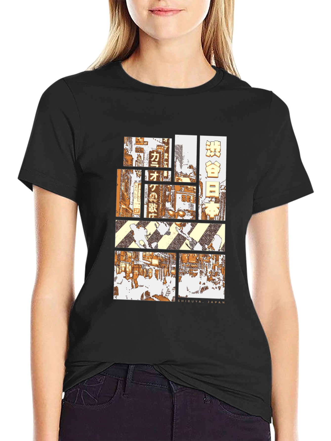 Shibuya Japan Graphic T-Shirt - Urban Style