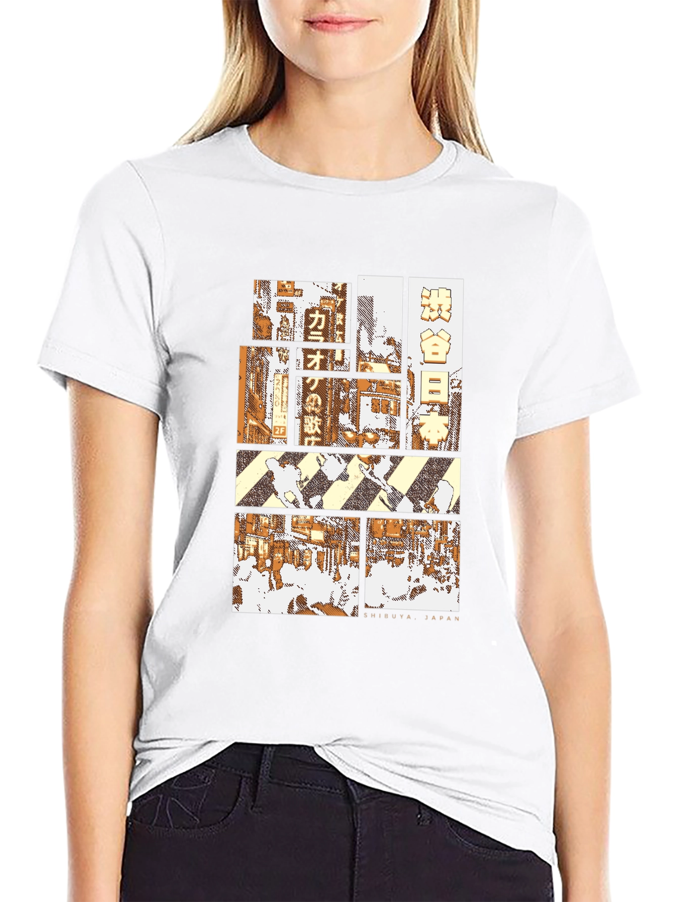 Shibuya Japan Graphic T-Shirt - Urban Style