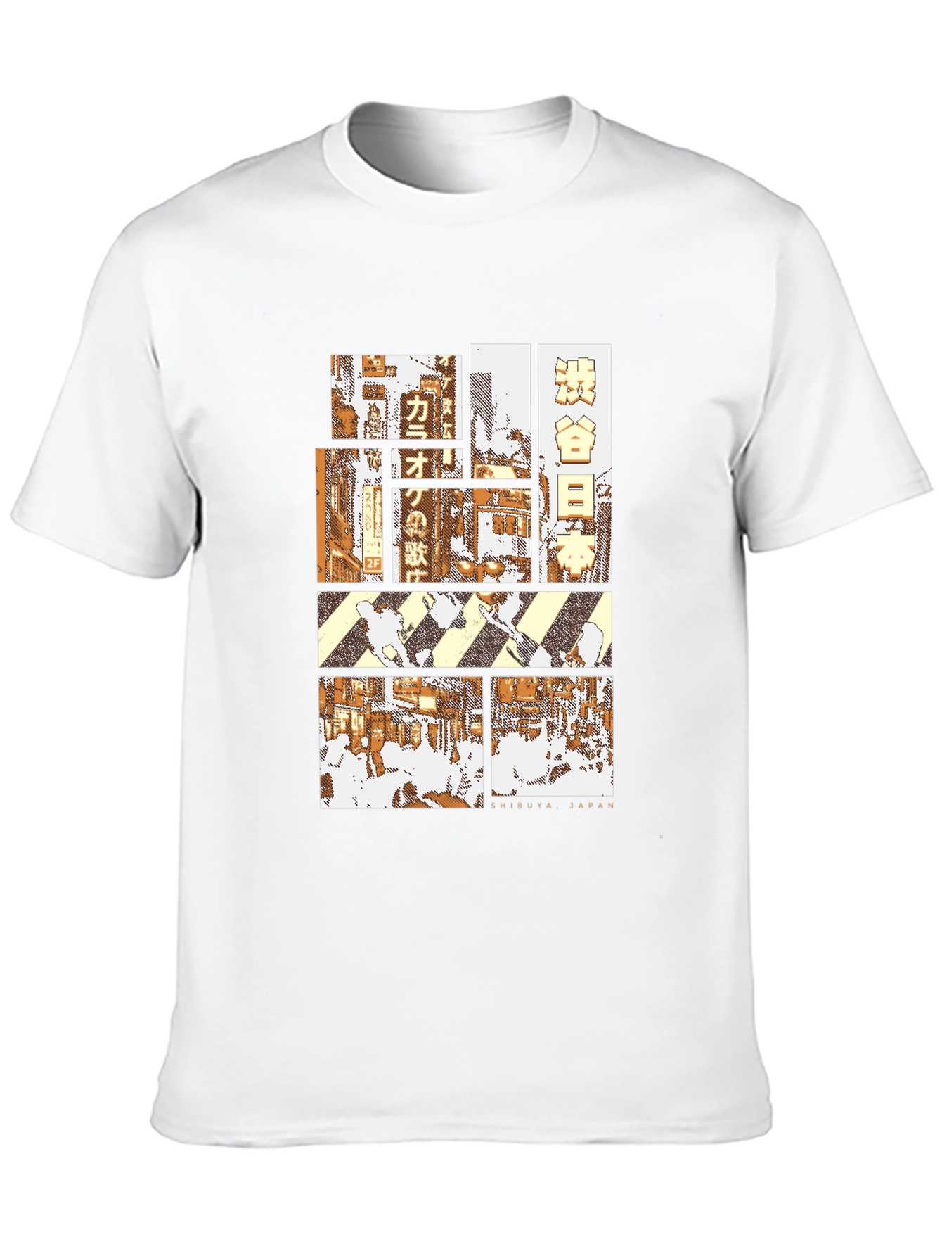 Shibuya Japan Graphic T-Shirt - Urban Style