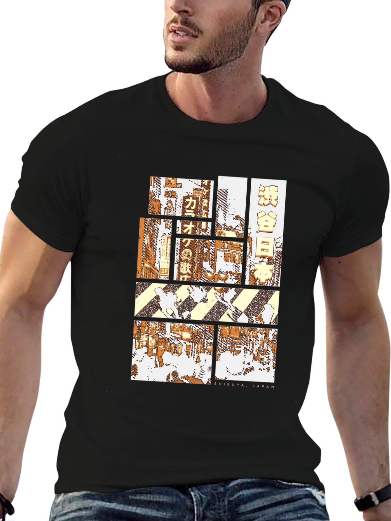 Shibuya Japan Graphic T-Shirt - Urban Style