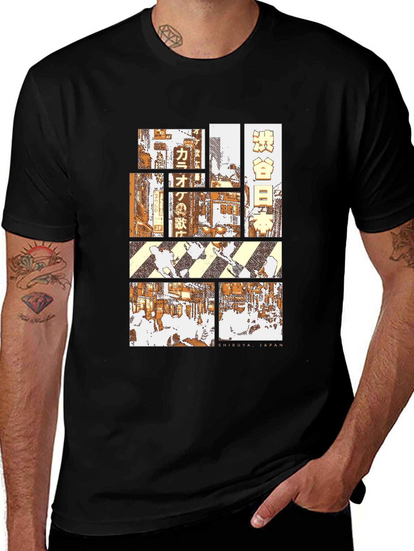 Shibuya Japan Graphic T-Shirt - Urban Style