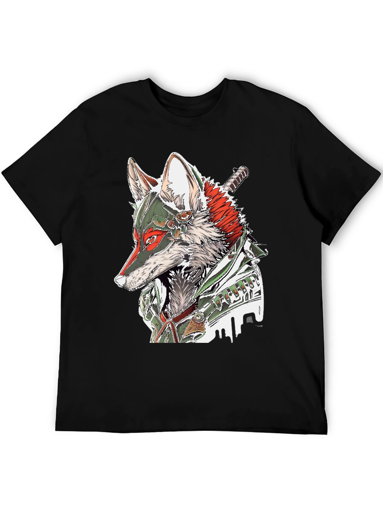 Wolf Warrior Graphic Tee