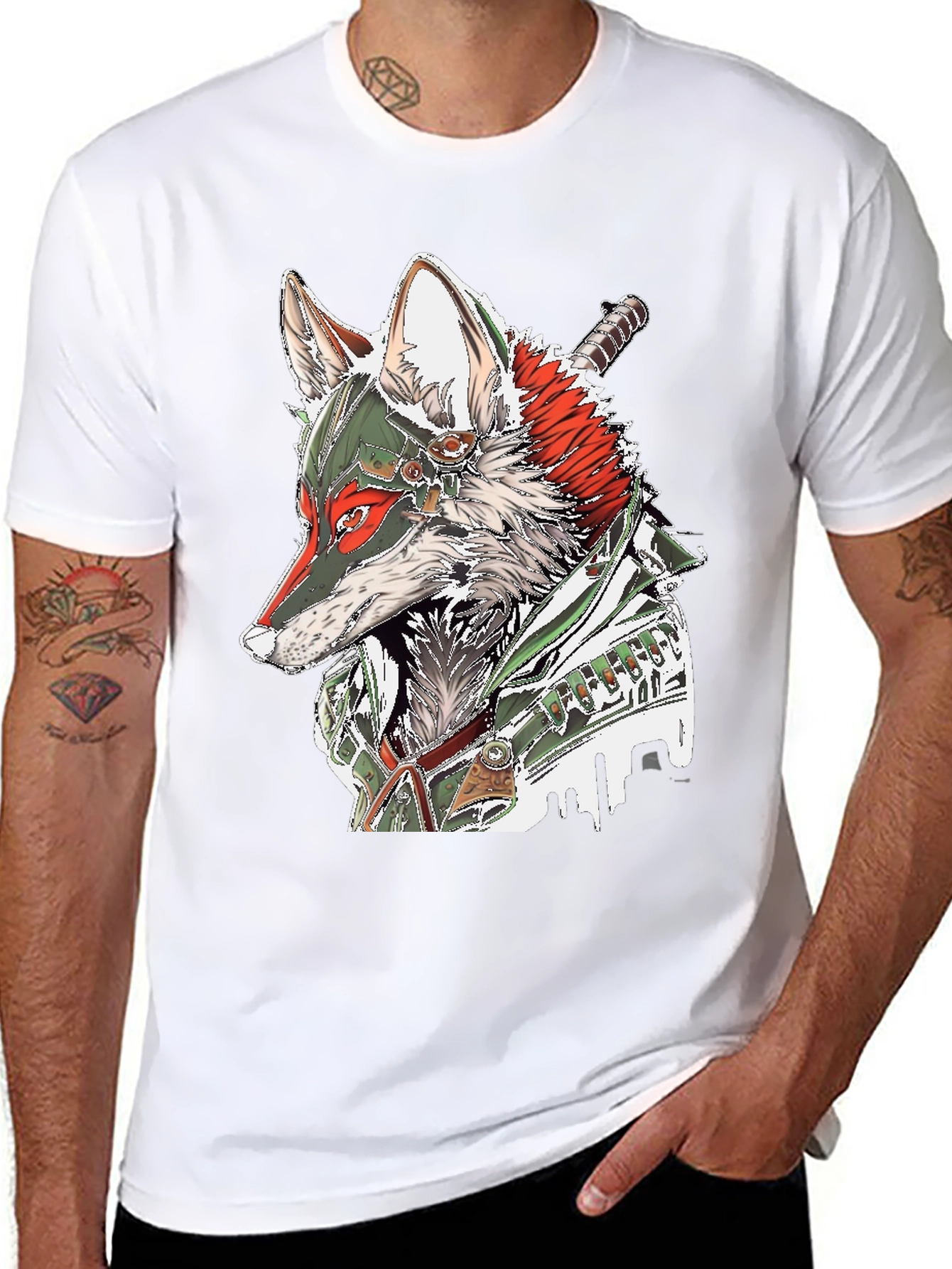 Wolf Warrior Graphic Tee