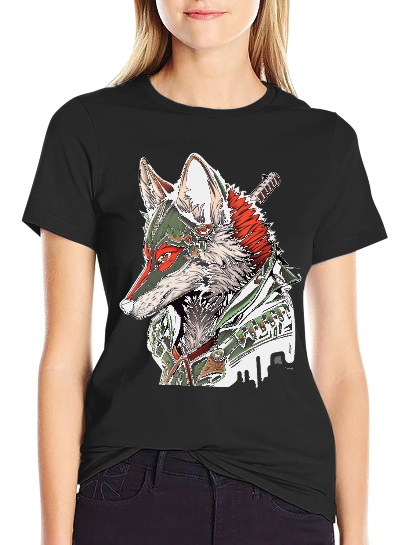Wolf Warrior Graphic Tee