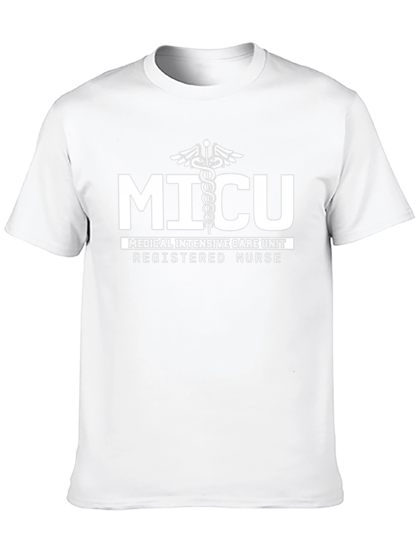 MICU Registered Nurse Black T-Shirt