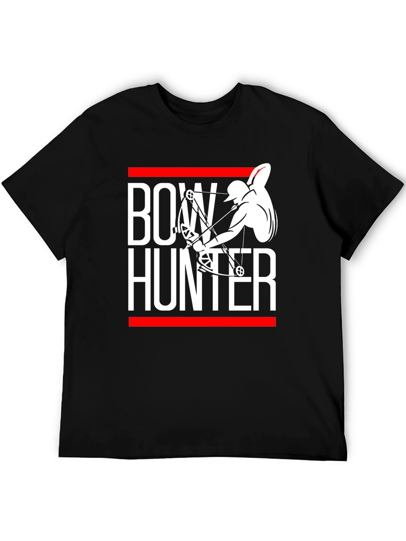 Bow Hunter Graphic T-Shirt - Black
