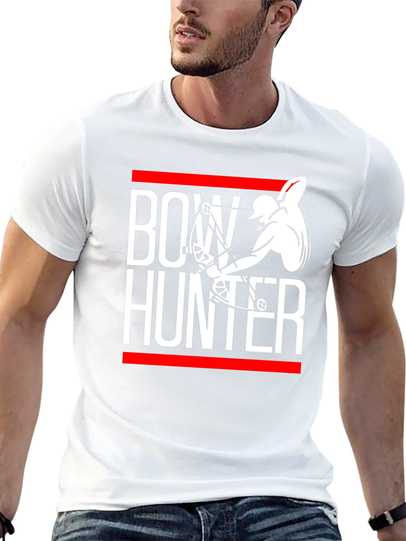 Bow Hunter Graphic T-Shirt - Black