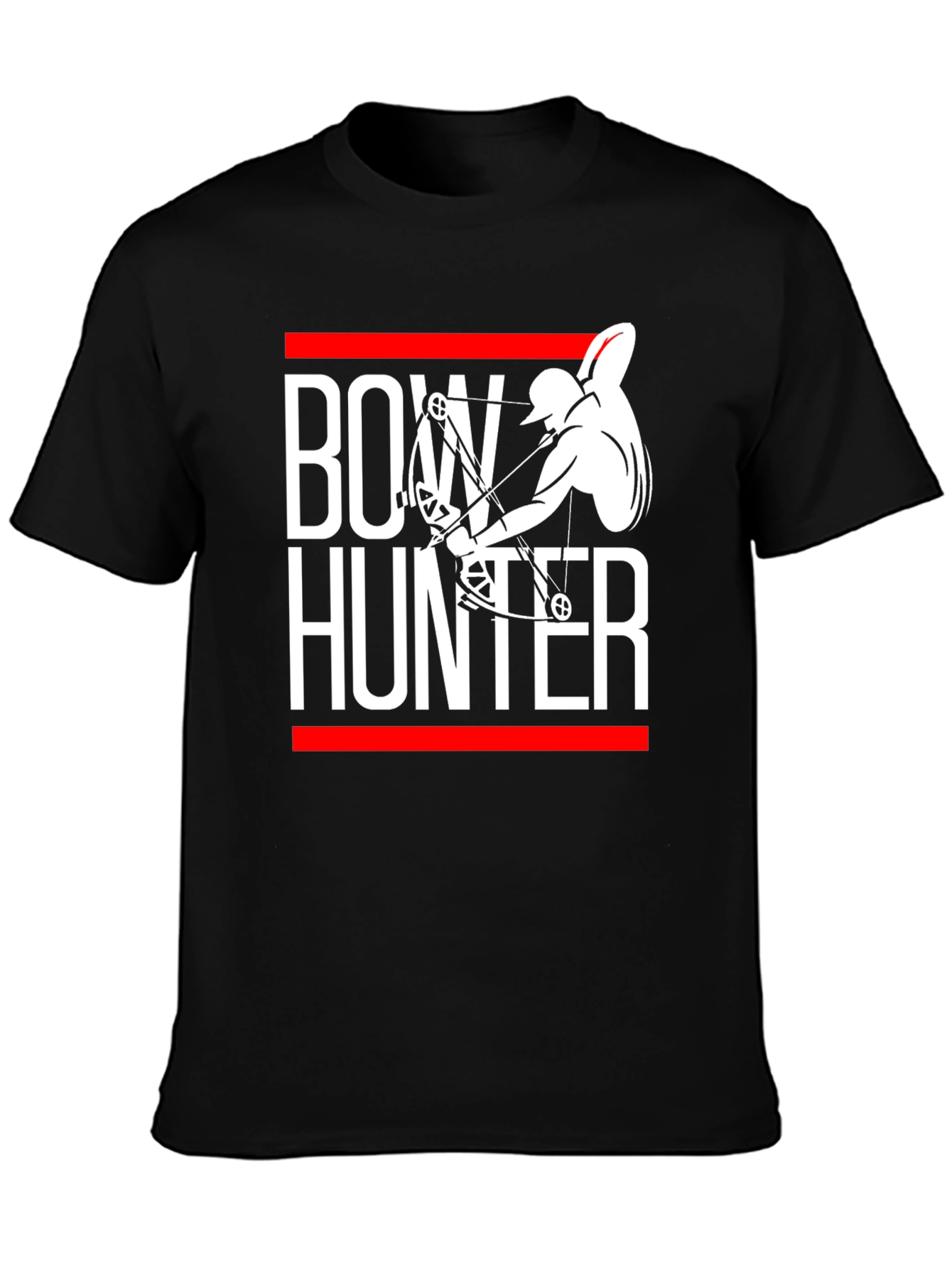 Bow Hunter Graphic T-Shirt - Black