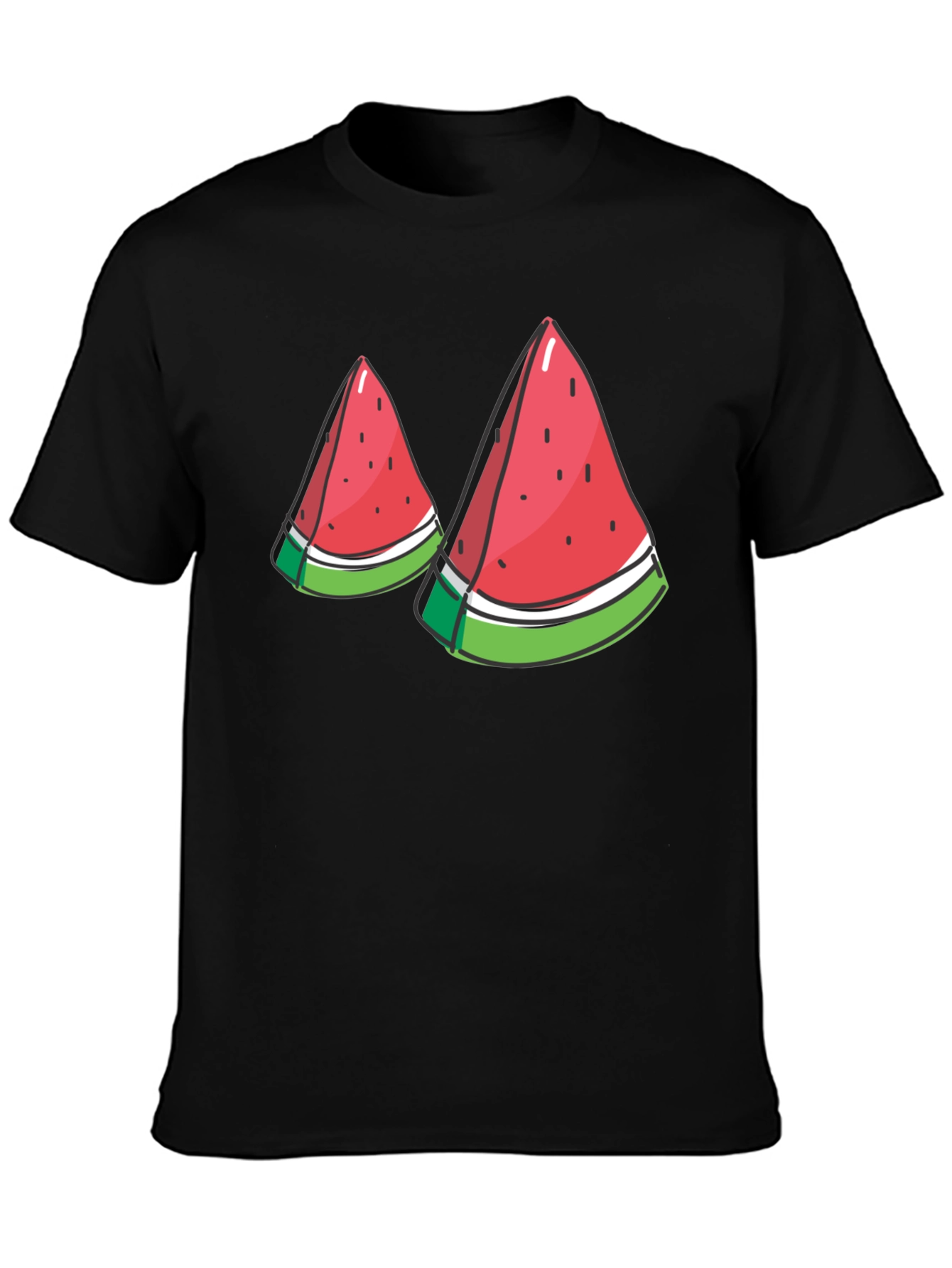 Watermelon Slice Graphic T-Shirt
