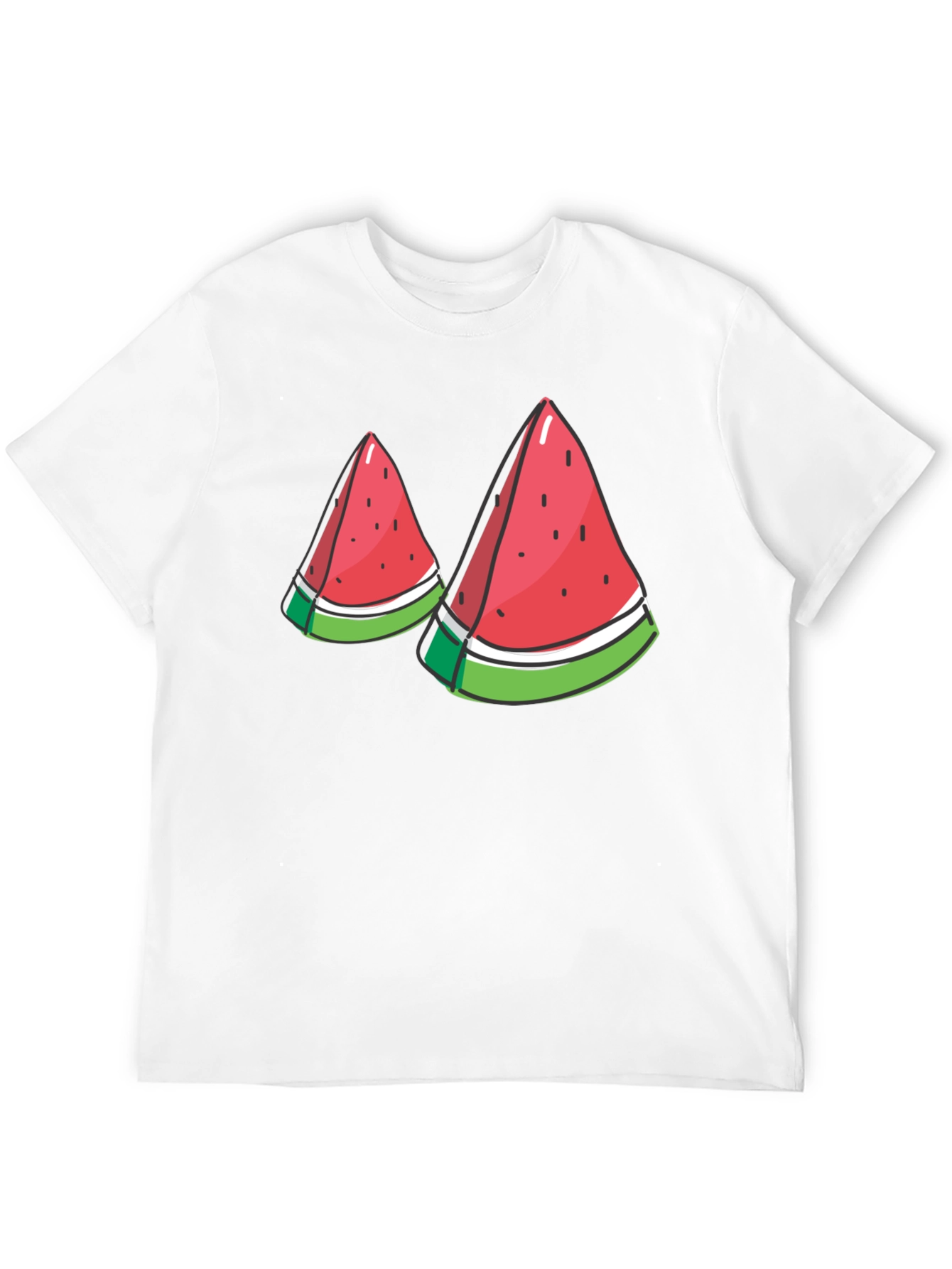 Watermelon Slice Graphic T-Shirt