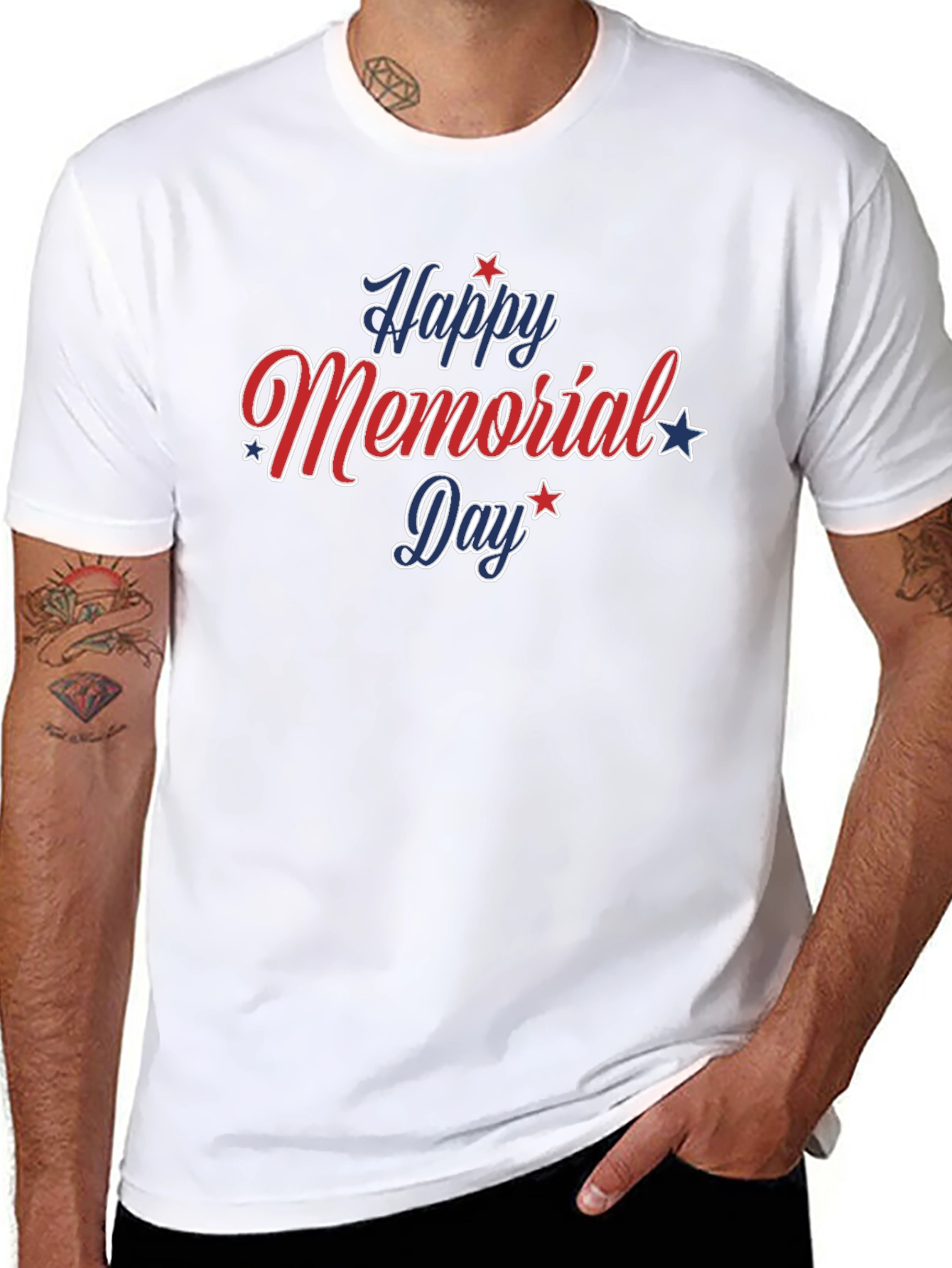 Happy Memorial Day Patriotic T-Shirt