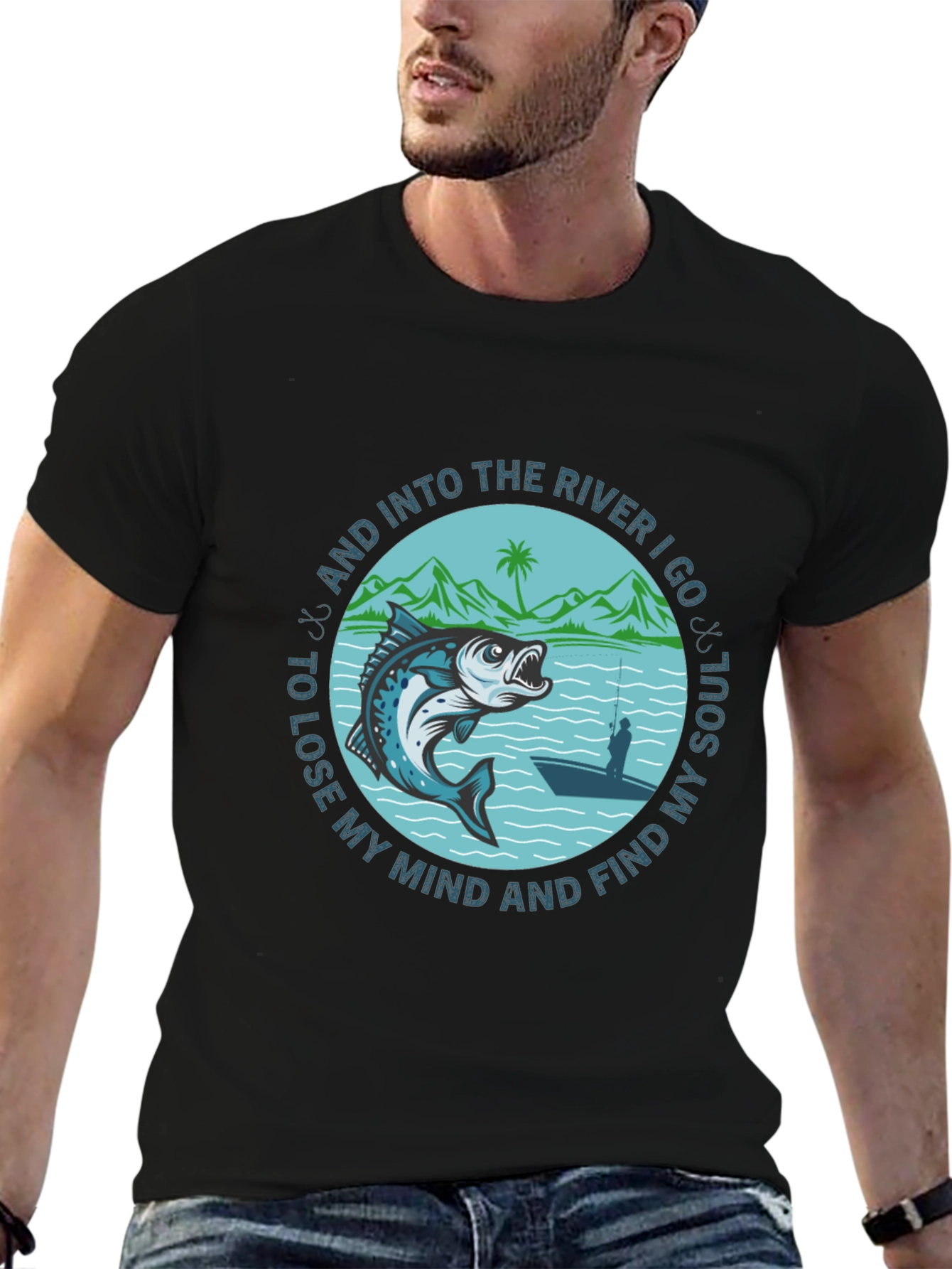 Fishing T-Shirt - River Escape