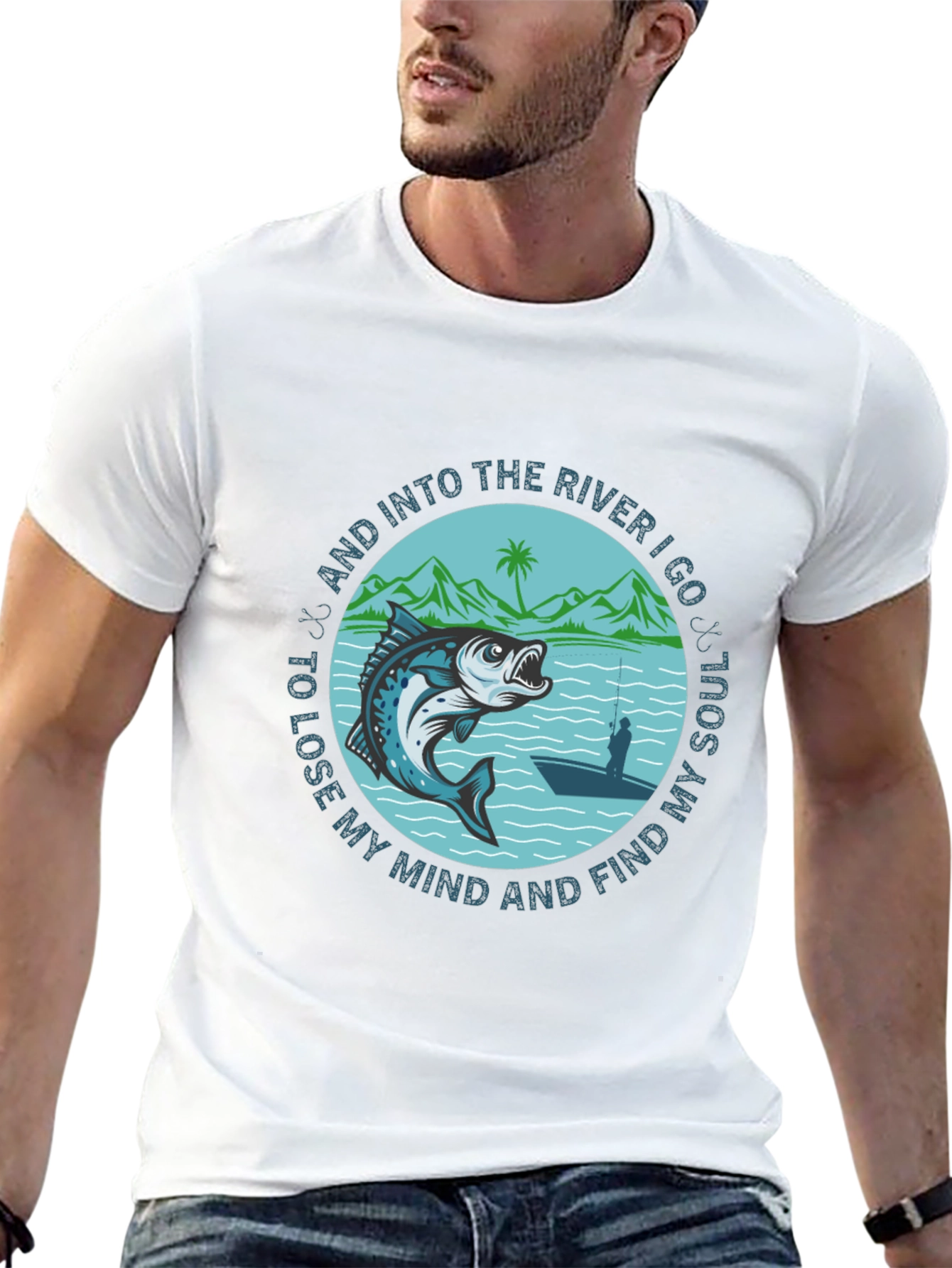 Fishing T-Shirt - River Escape