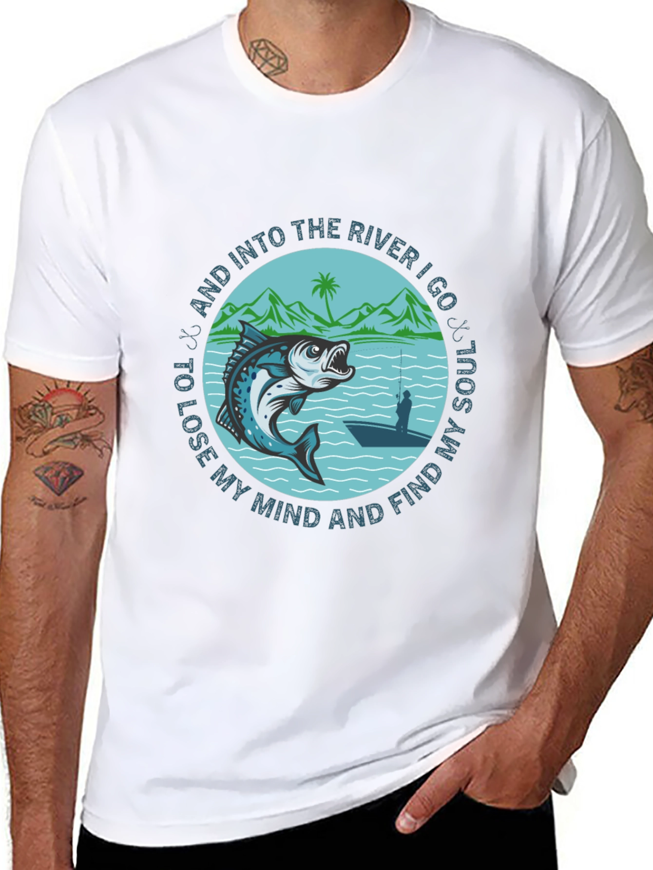 Fishing T-Shirt - River Escape
